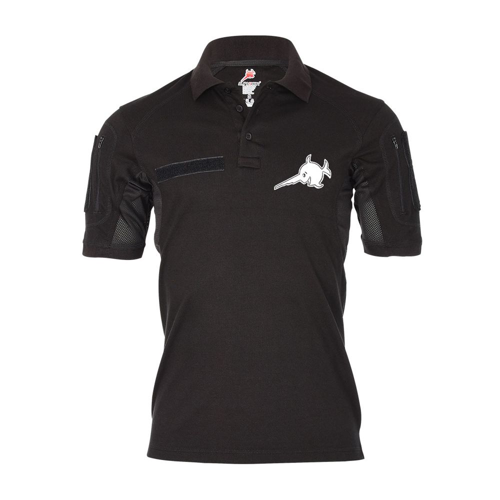 Tactical Polo Alfashirt Logo U96 Sägefisch Fisch Logo Marke Poloshirt #31333