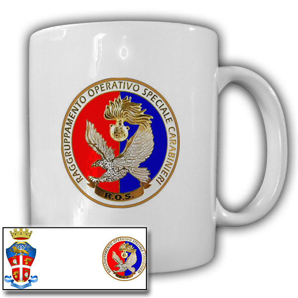 Tasse ROS Raggruppenamento Operativo Speciale italienisch Arma dei #21680