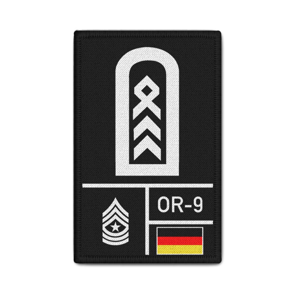 Rank Patch Bundeswehr Heer Luftwaffe Marine Schwarz #BW-Patch Rank Patch Bundeswehr Heer Luftwaffe Marine Schwarz #BW-Patch