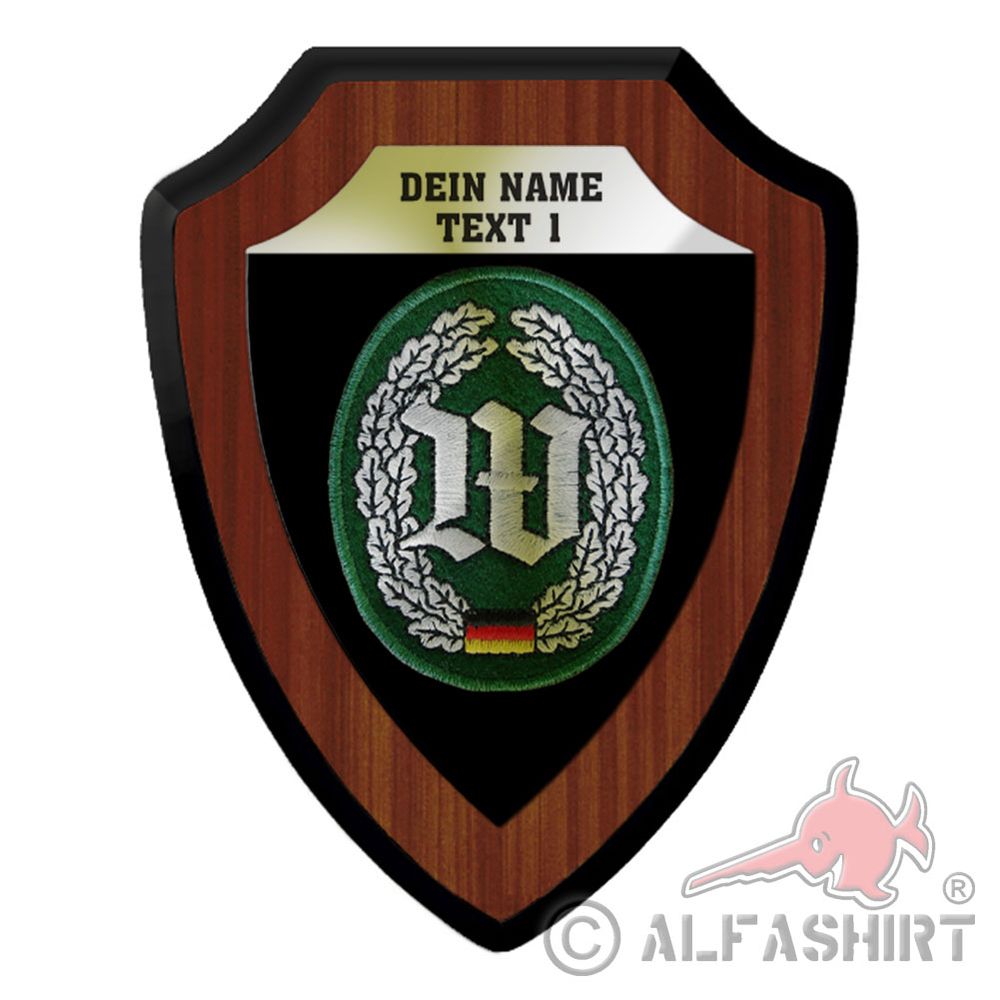 Coat of arms guard battalion personalized WachBtl BMVg Bundeswehr # 40260
