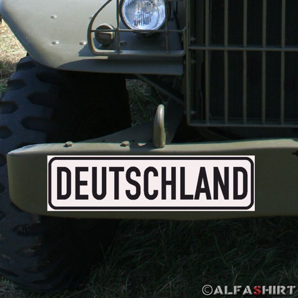 Magnetschild Germany Deutschland German für KFZ Fahrzeuge #A178