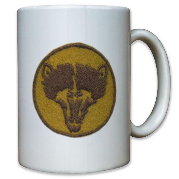 8 Armored Division gepanzerte Division Brigade Panzer Britische - Tasse #11363