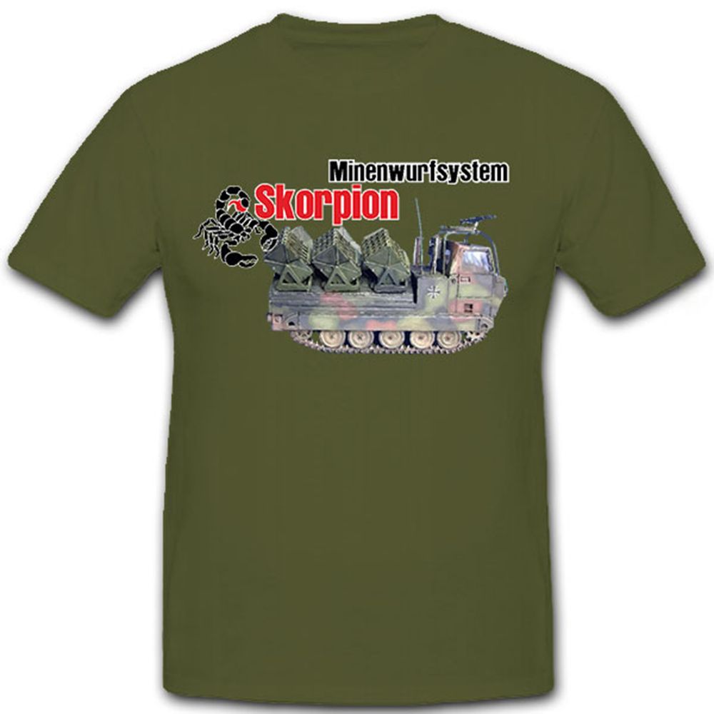 Minenwurfsystem Skorpion Minenwerfer M113 Pionier Panzer - T Shirt #9162 