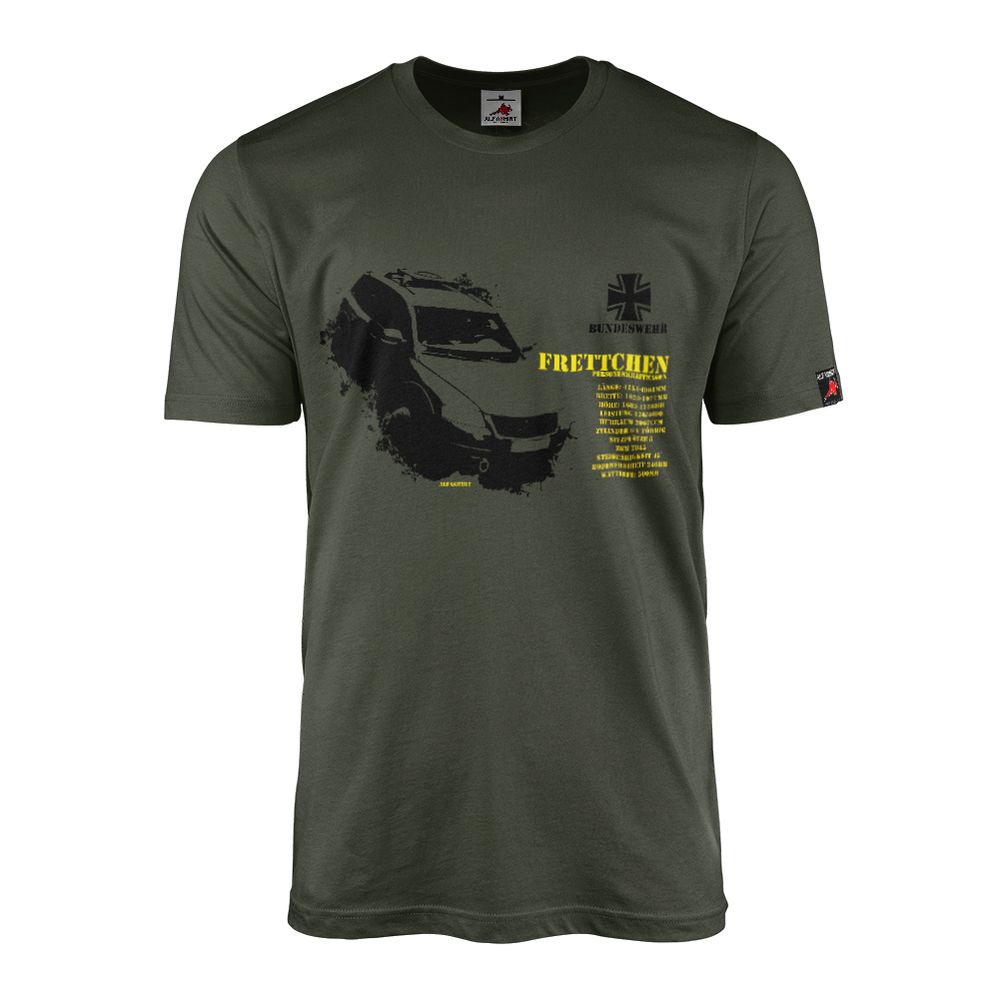 Bundeswehr Ferret Motor Vehicle Passenger Car Off-Road Vehicle BW T-shirt #46352
