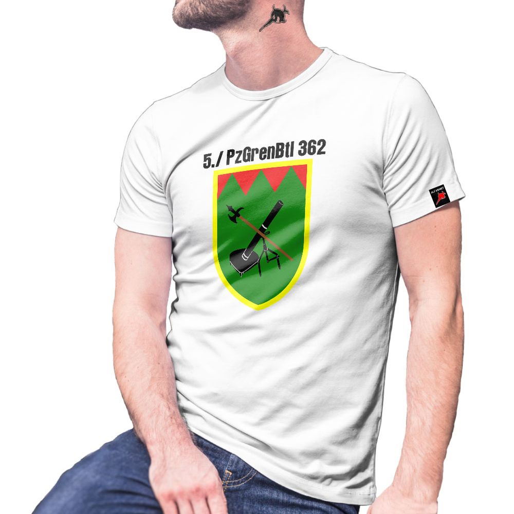 5 PzGrenBtl 362 Panzergrenadier-Bataillon Kompanie Bundeswehr T-Shirt #27687