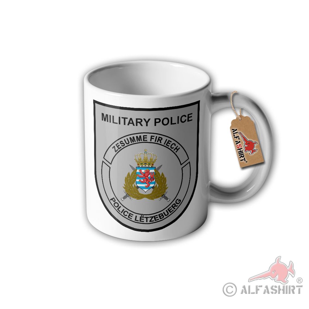 Tasse Military Letzebuerg leichtbewaffnete Freiwilligenarmee #32115