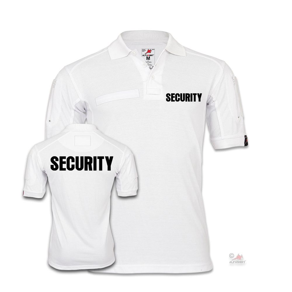 Tactical Polo Alfa Security Security Service Folder Security Guard # 31326