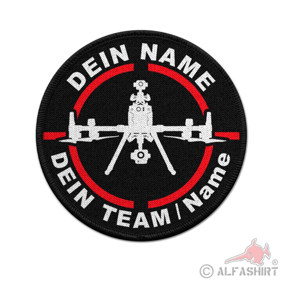 Patch Drone Team Personalized FPV Racing Sports Quadcopter Aerial # 37477