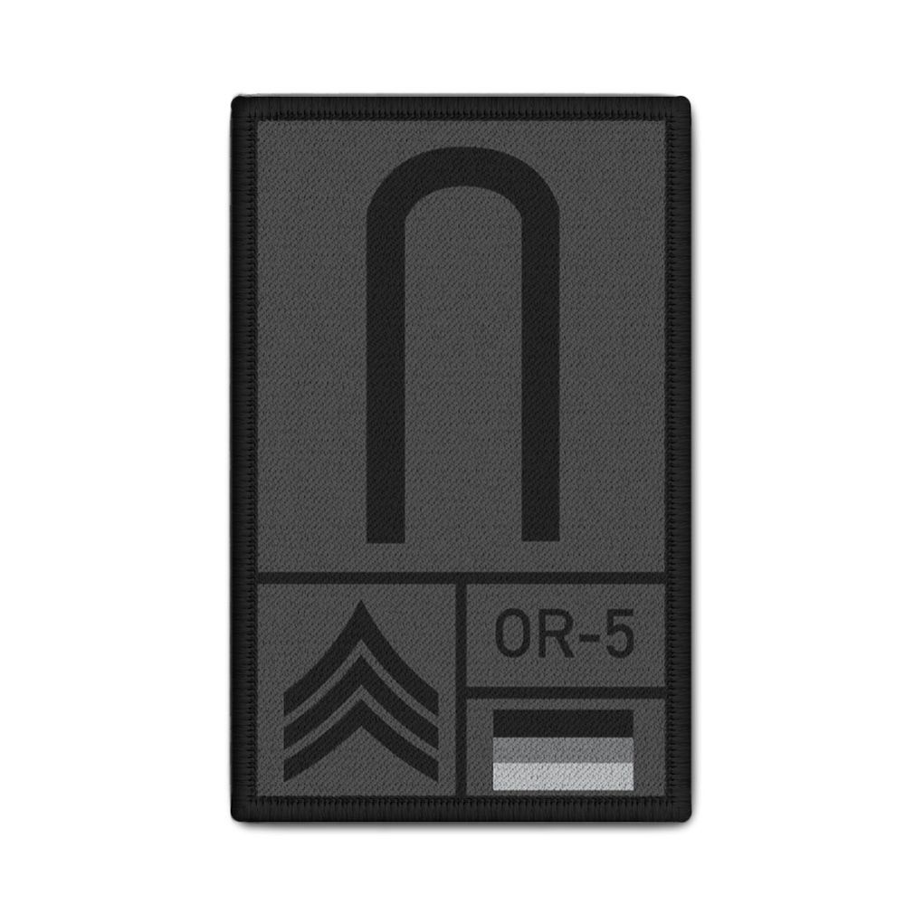 Rank Patch Bundeswehr Heer Luftwaffe Marine Grau #BW-Patch