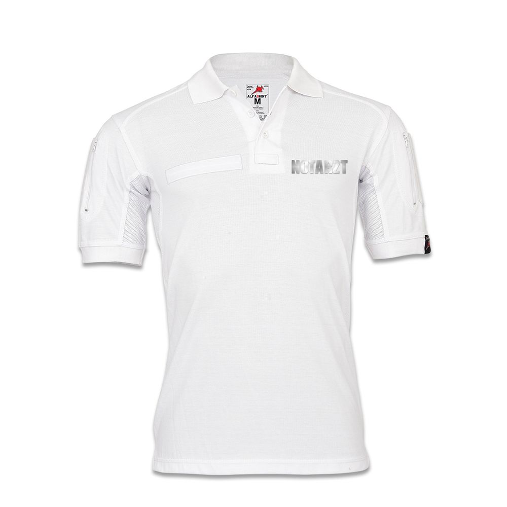Tactical Polo Notarzt reflektierend Dr Arzt Rettungsdienst Hemd Bekleidung#23443