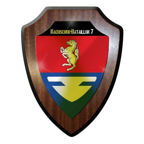 Wappenschild - Nachschub-Bataillon 7 NschBtl 7 Bundeswehr Bund Bw Emblem #10011