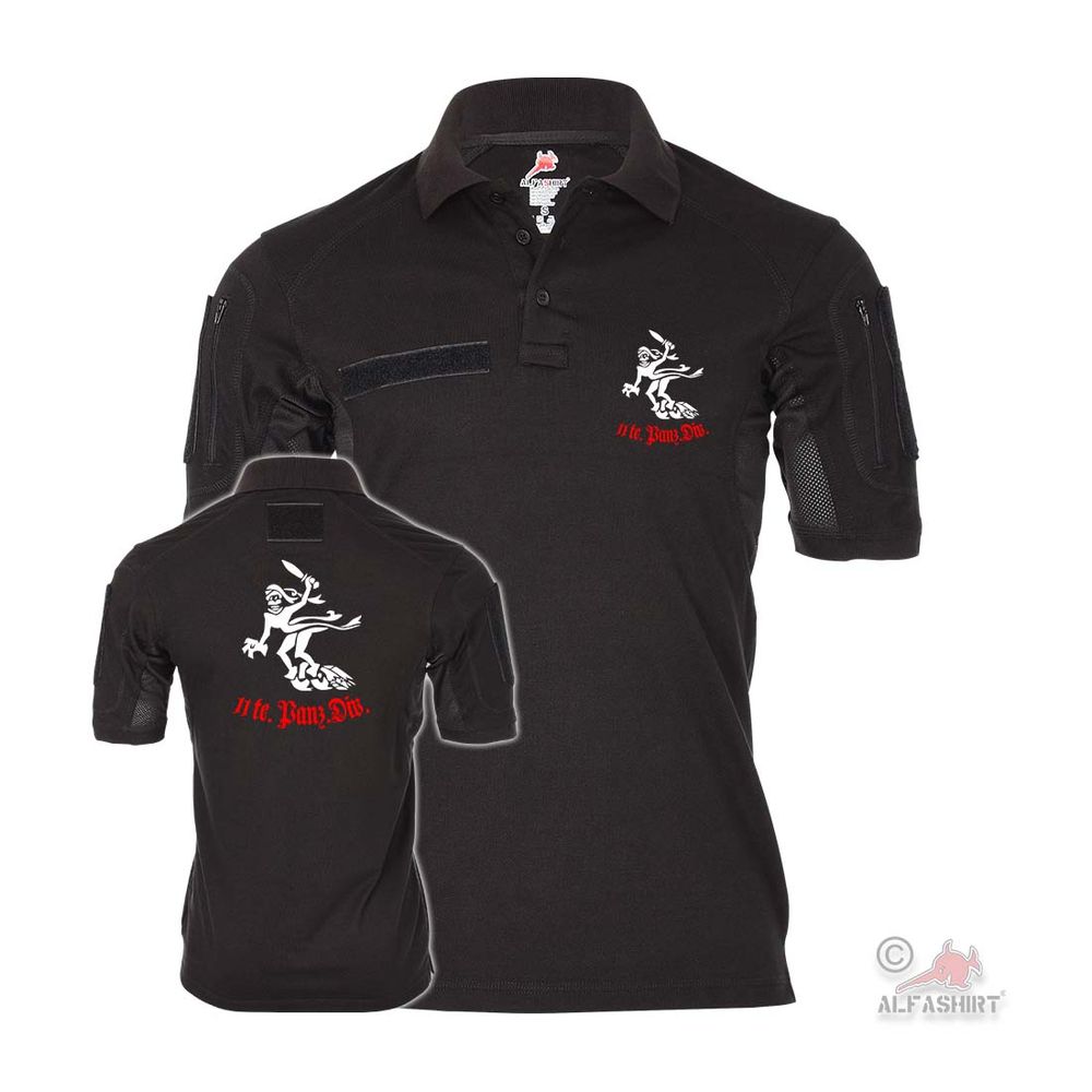Tactical Polo 11te PanzDiv Panzer Division Gespenster WK2 Einheit Truppe #36112