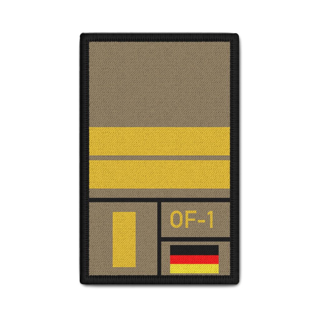 Rank Patch Bundeswehr Heer Luftwaffe Marine Sand #BW-Patch