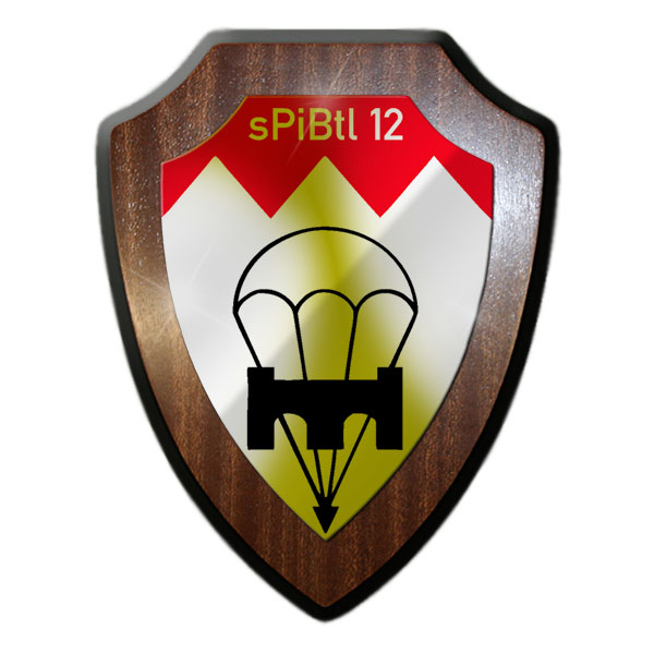 Wappenschild Schweres Pionierbataillon 12 sPiBtl Bundeswehr Reservist #20510