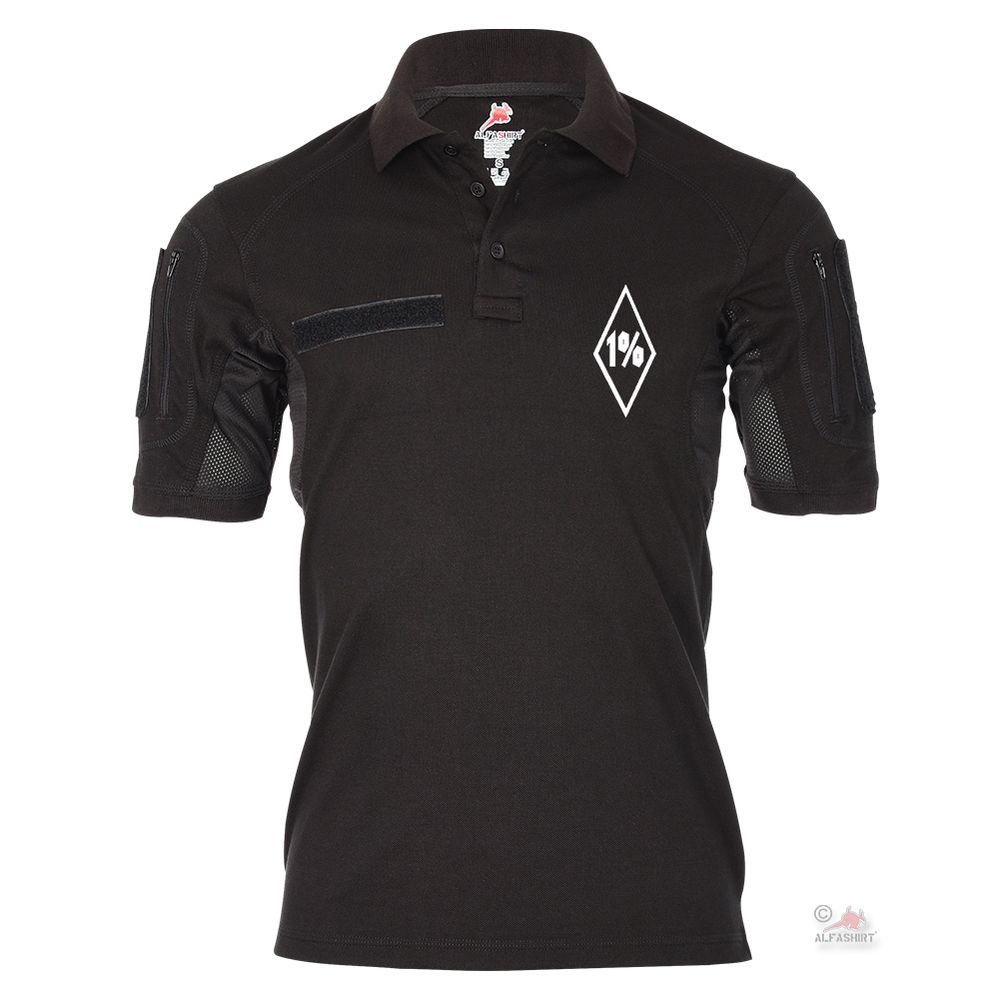 Tactical Polo Shirt 1% Outsider Outlaw Motorcyclist Brotherhood # 19075