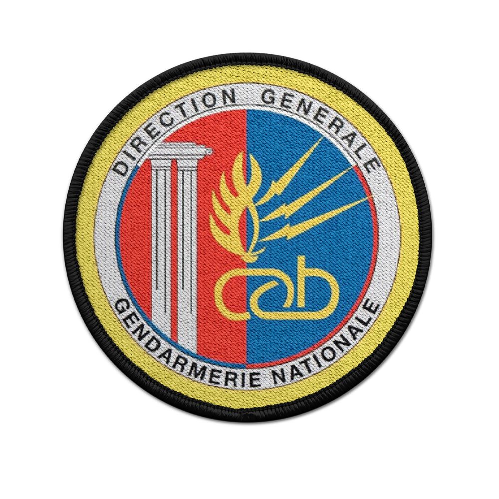 Patch Direction Générale Gendarmerie National France Police # 33993