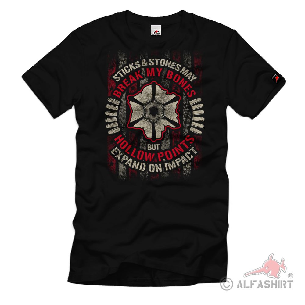 Hollow Points Hohlspitzgeschoss Muniton HP Geschossart T-Shirt#32334