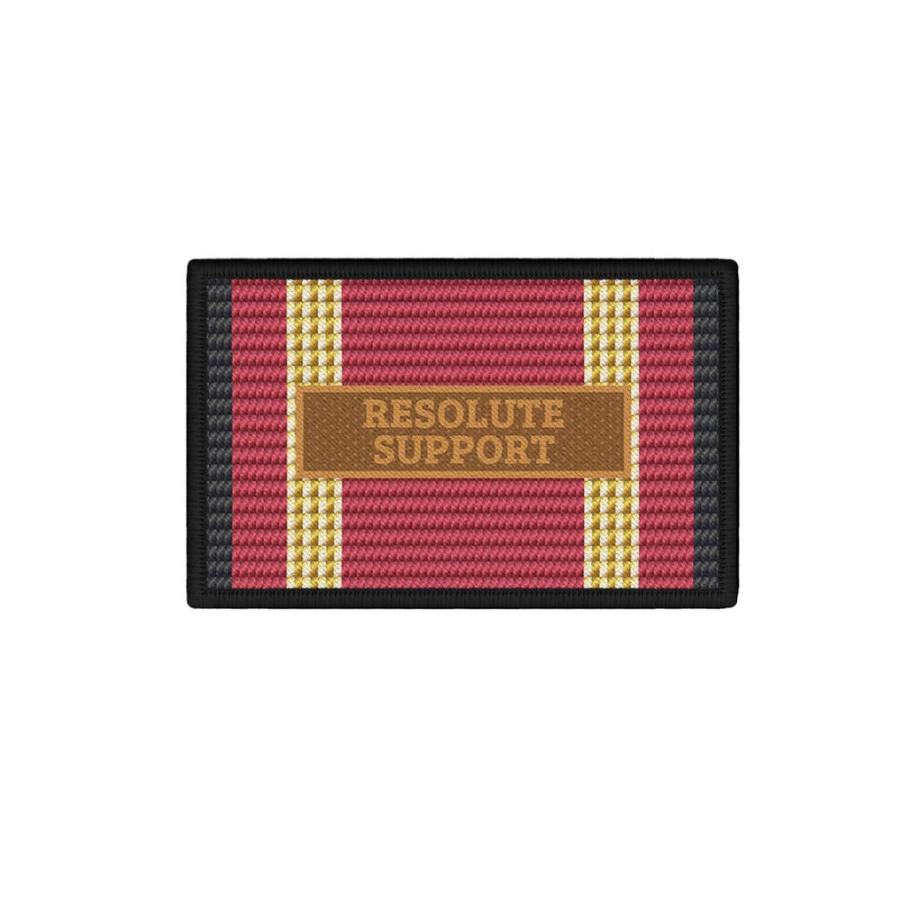 Insert strap buckles RESOLUTE SUPPORT Patch ISAF follow-up mission BW # 33785