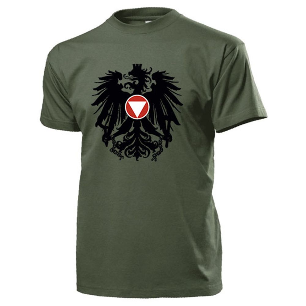 Bundesheer Österreich Adler Wappen Logo Abzeichen Heer Militär - T Shirt #14517