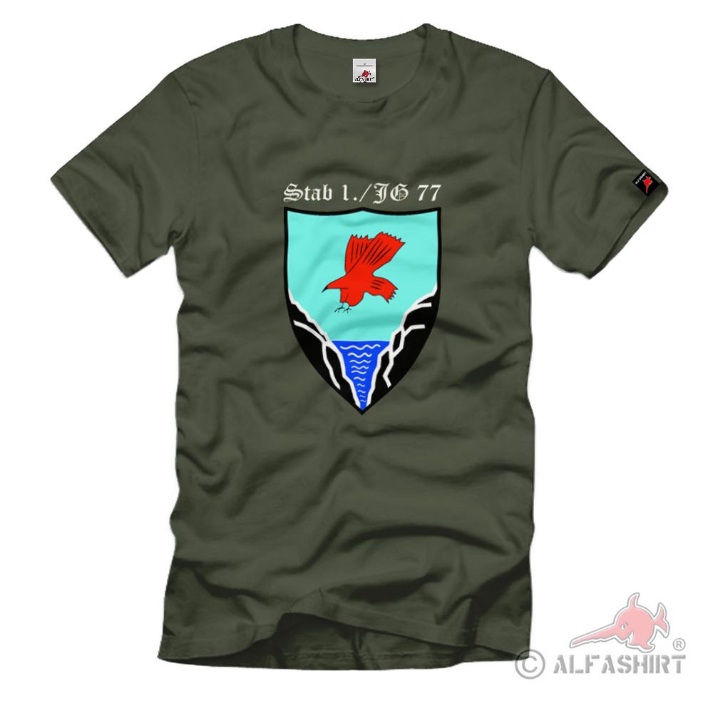 Stab 1-Jg77 Luftwaffe Jagdgeschwader Bundeswehr WK WH T Shirt #2459