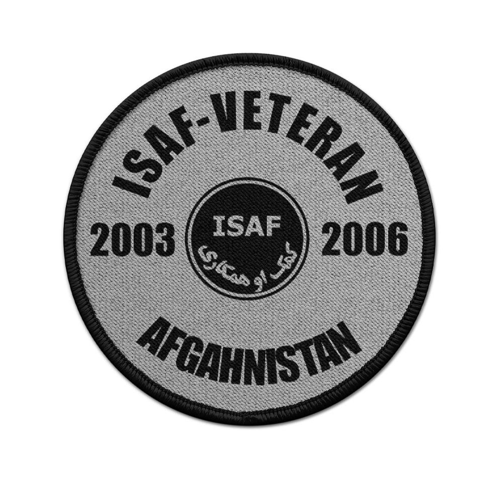 ISAF Veteran Patch, Service Period 2003-2006, Afghanistan Deployment Soldier #47737