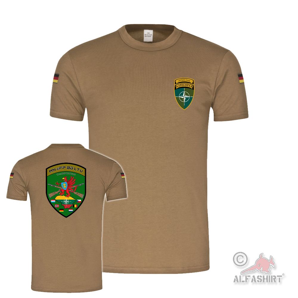 BW Tropical Shirt NATO eFP Battle Group LTU Lithuania Rukla 11th Rotation #45199