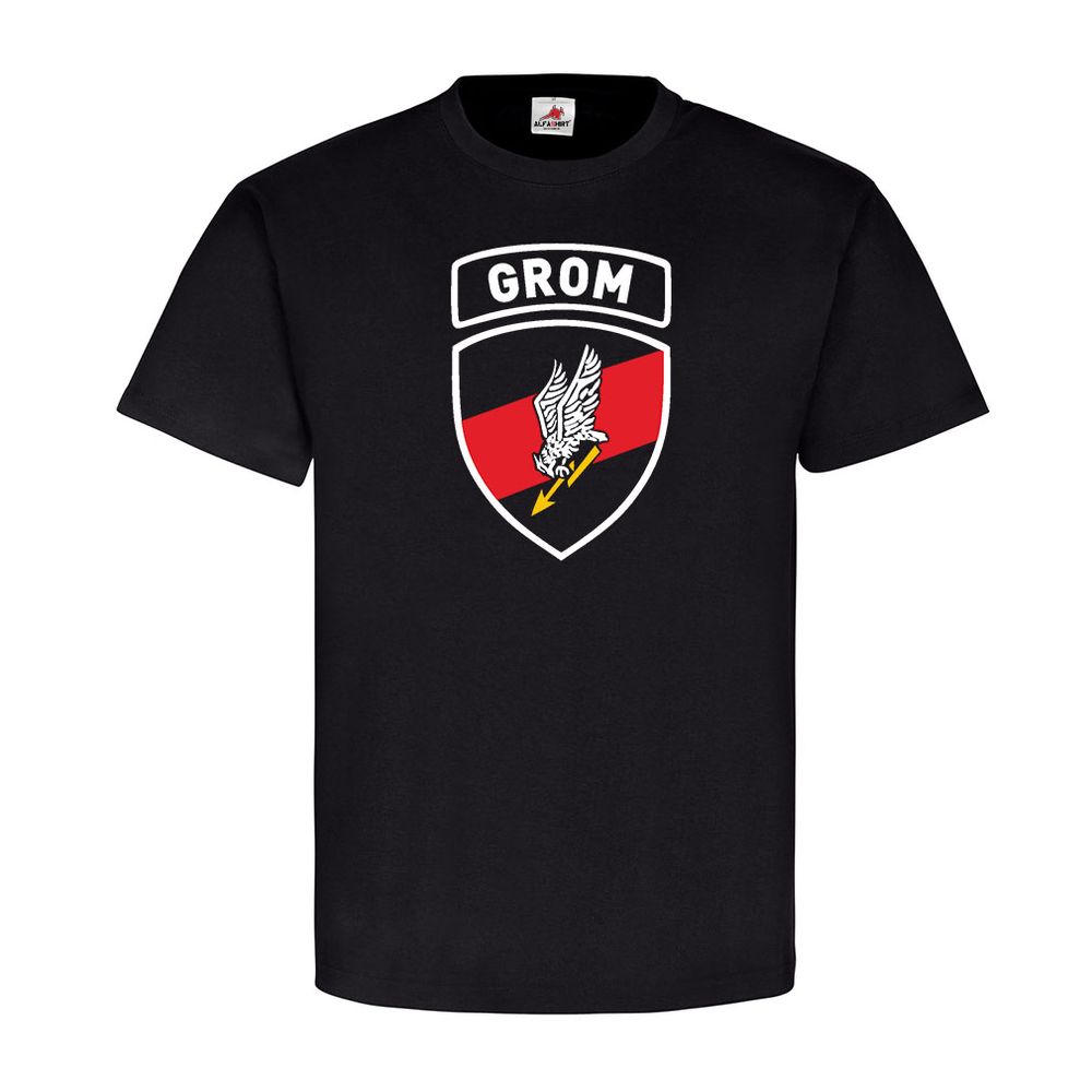 Grom Polnische Spezialeinheit Reaktionsgruppe Für Operative - T Shirt #6017