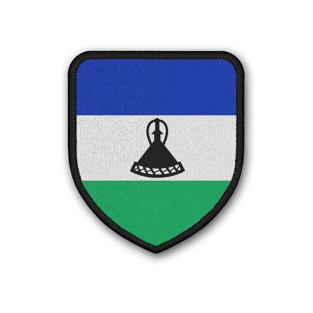Patch Drapeau du Lesotho Drapeau du pays Etat Armoiries Drapeau du pays Patch # 31547