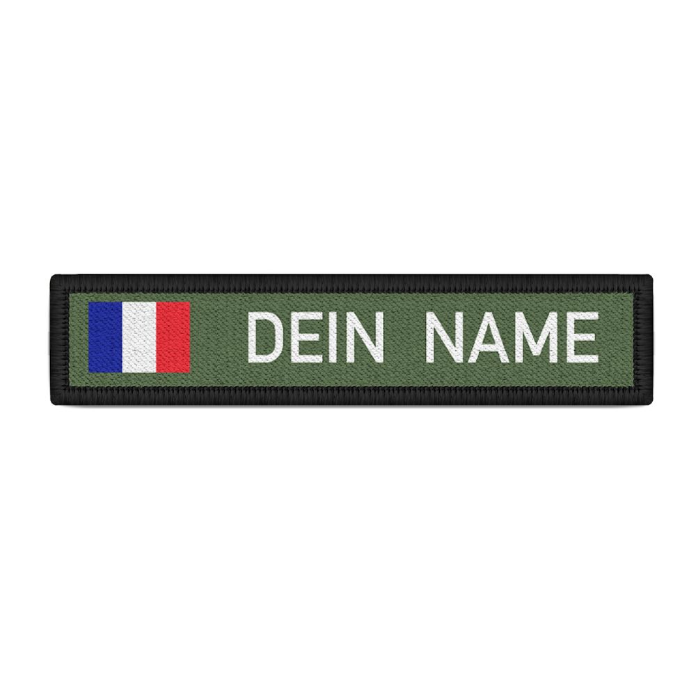 Namenspatch Frankreich Personalisiert Wunschtext Dein Name Paris #38195