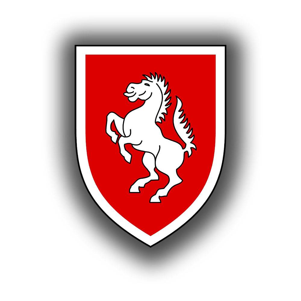 Sticker 10x7.5cm Panzergrenadierbrigade PzGrenBrig 19 Münsterland Heer #A7332