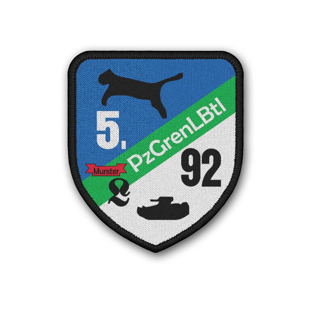 Patch 5. Kompanie PzGrenLehrBtl 92  Panzergrenadierlehrbataillon Munster #47776