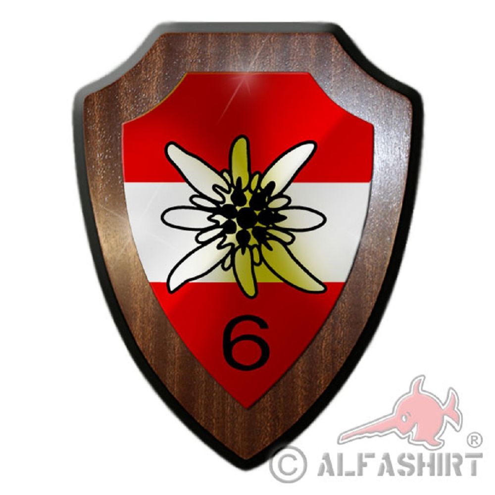 6 JgBrig Jägerbrigade Bundesheer Österreich Austria Absam Wappenschild #19903