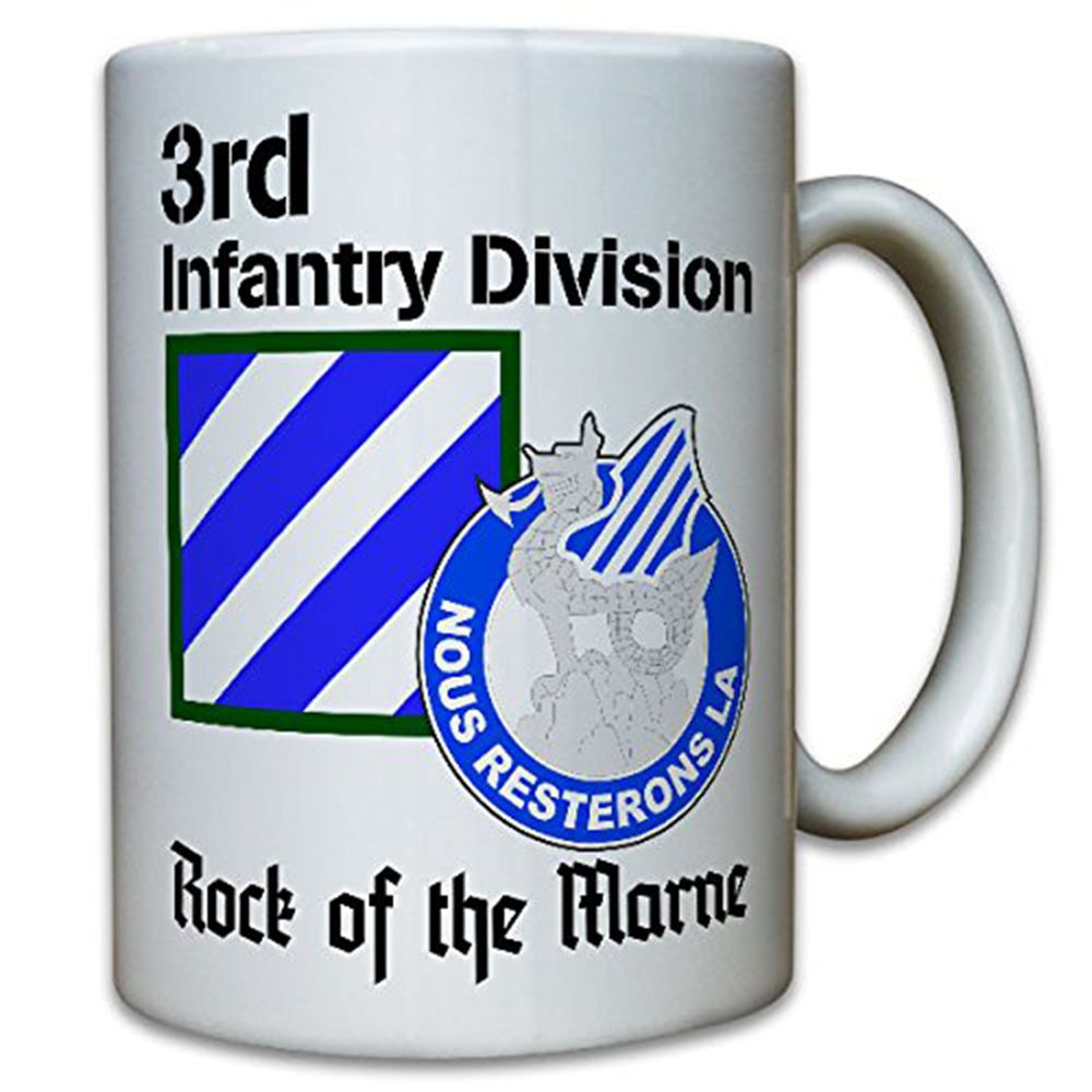 3rd Infantry Division US Infantry Division Rock Marne Hunter - Cup # 12219