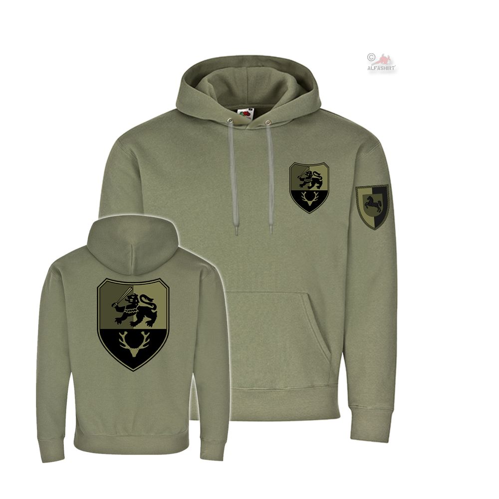 Hoodie 1 PzGrenBtl 12 Osterode Panzergrenadier-Bataillon Bundeswehr # 36162