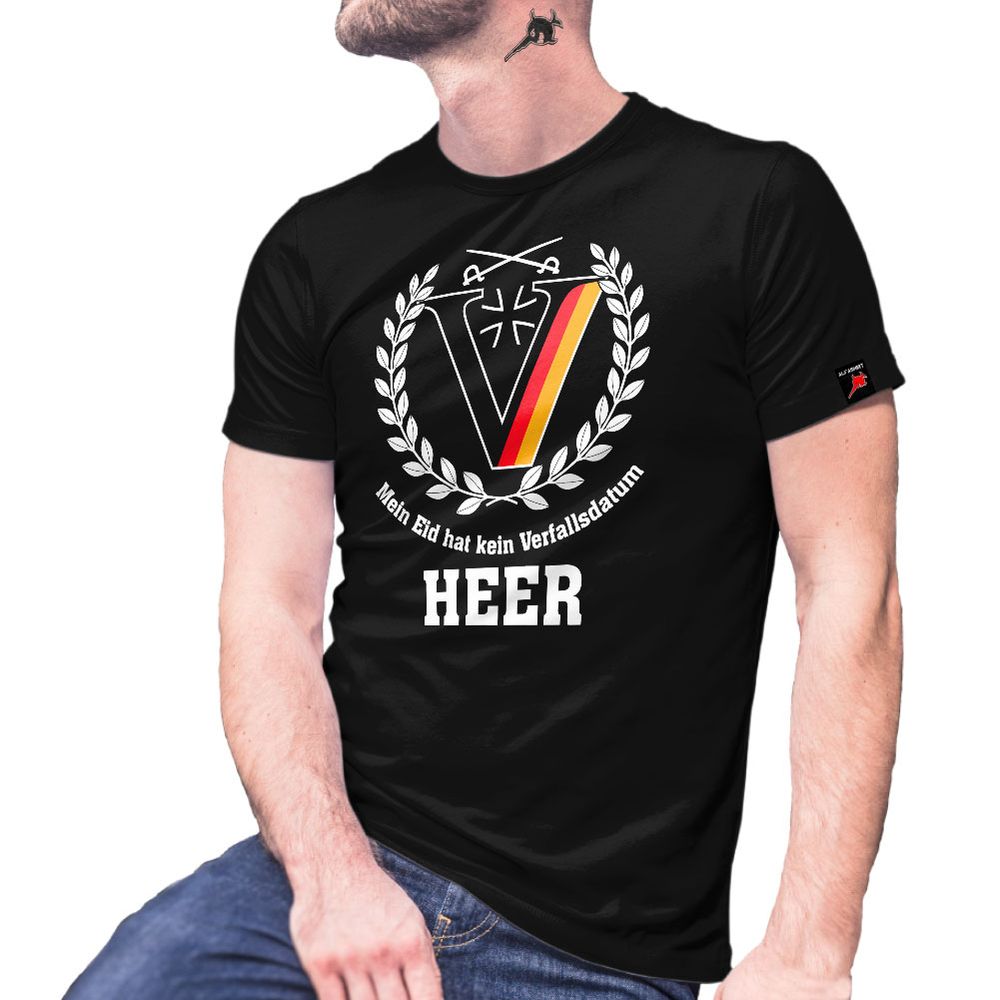 Bundeswehr Veteran Heer Jäger Scharfschütze Instandsetzung Panzer T-Shirt #27833