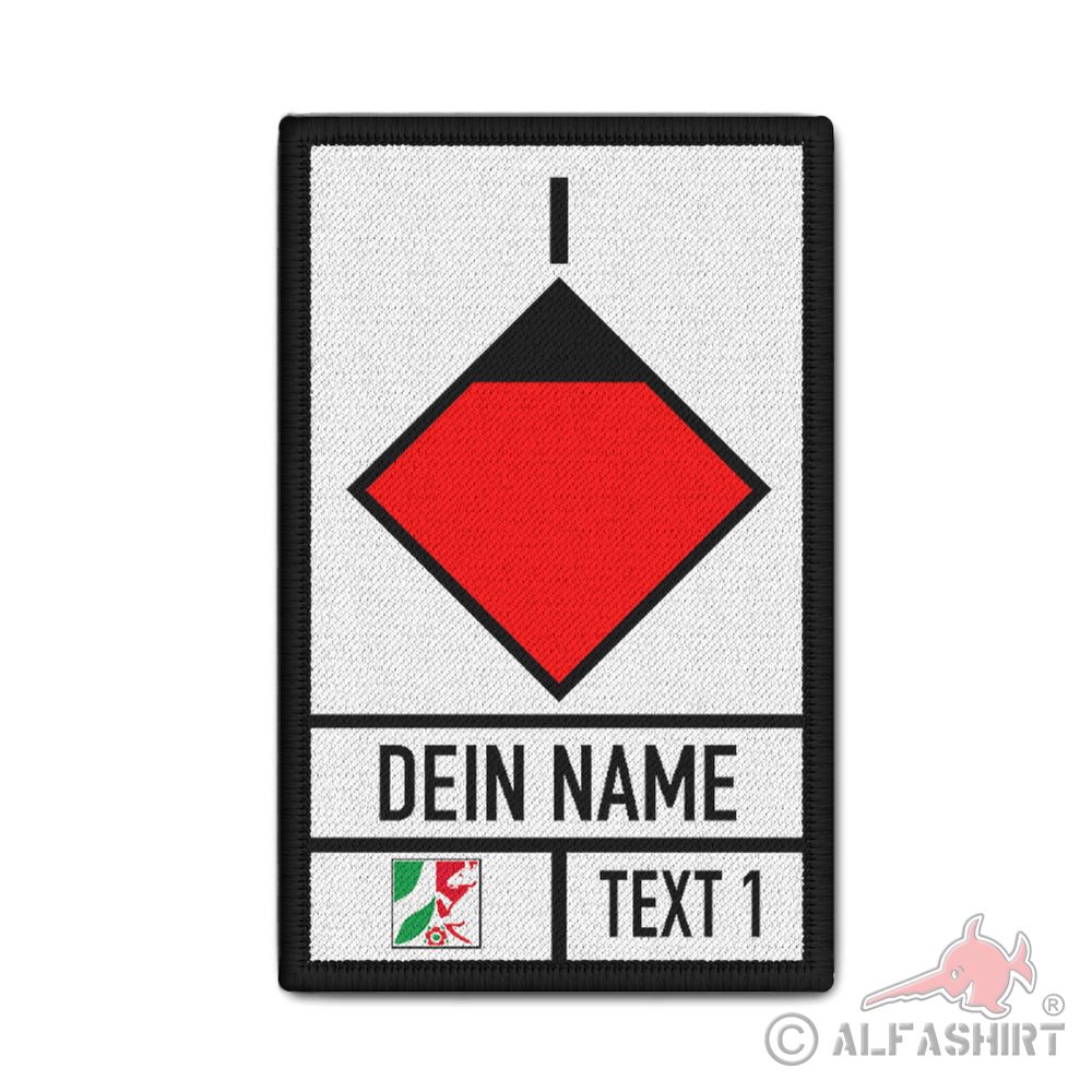 Patch Verbandsführer RW Feuerwehr Rettungsdienst Rettungswache Dienst #40584