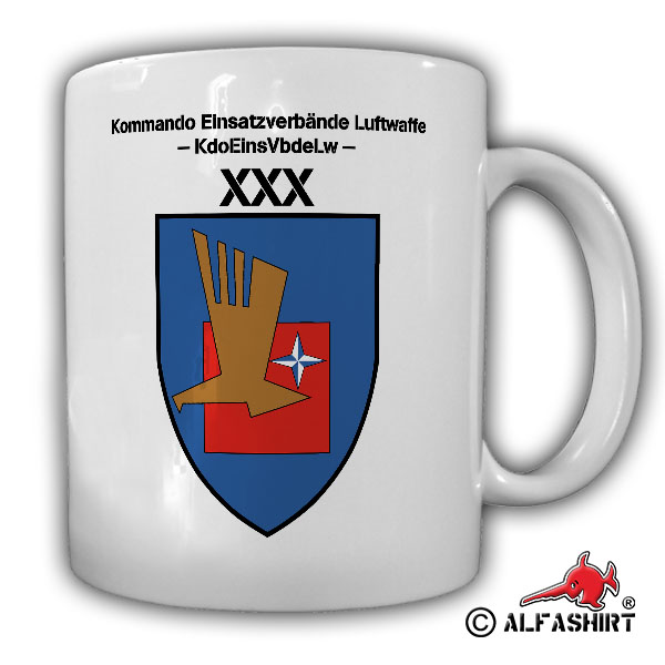 Kommando Einsatzverbände Luftwaffe KdoEinsVbdeLw Bundeswehr Wappen Tasse #15658
