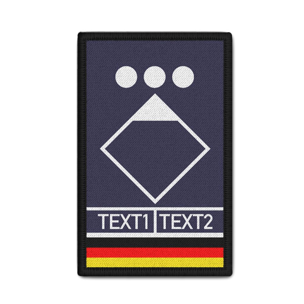 Rank Patch Polizei Taktisches Trupp Zug Gruppen Führer Abzeichen #36228