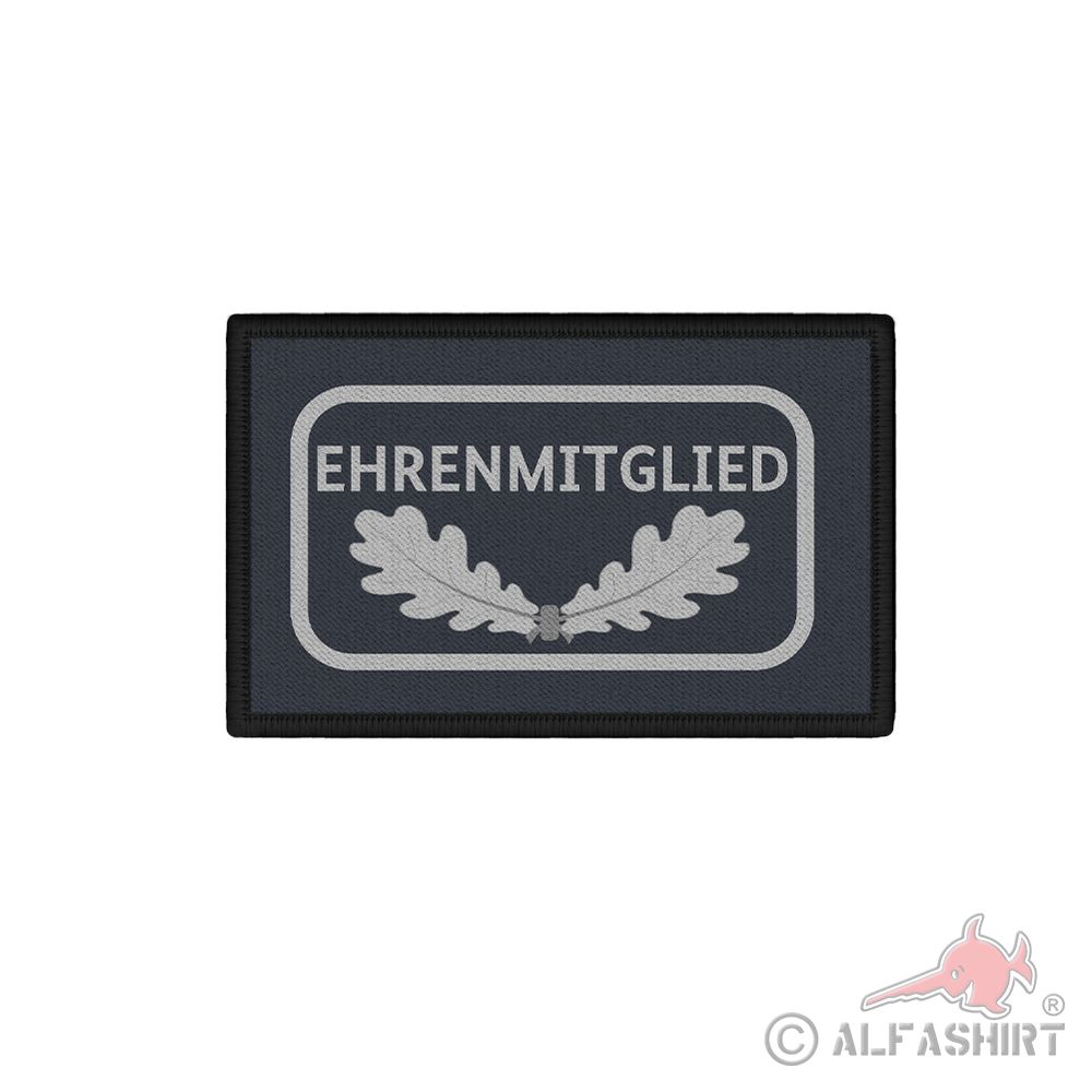 Patch honorary membership badge club fire brigade association honor silver # 41159