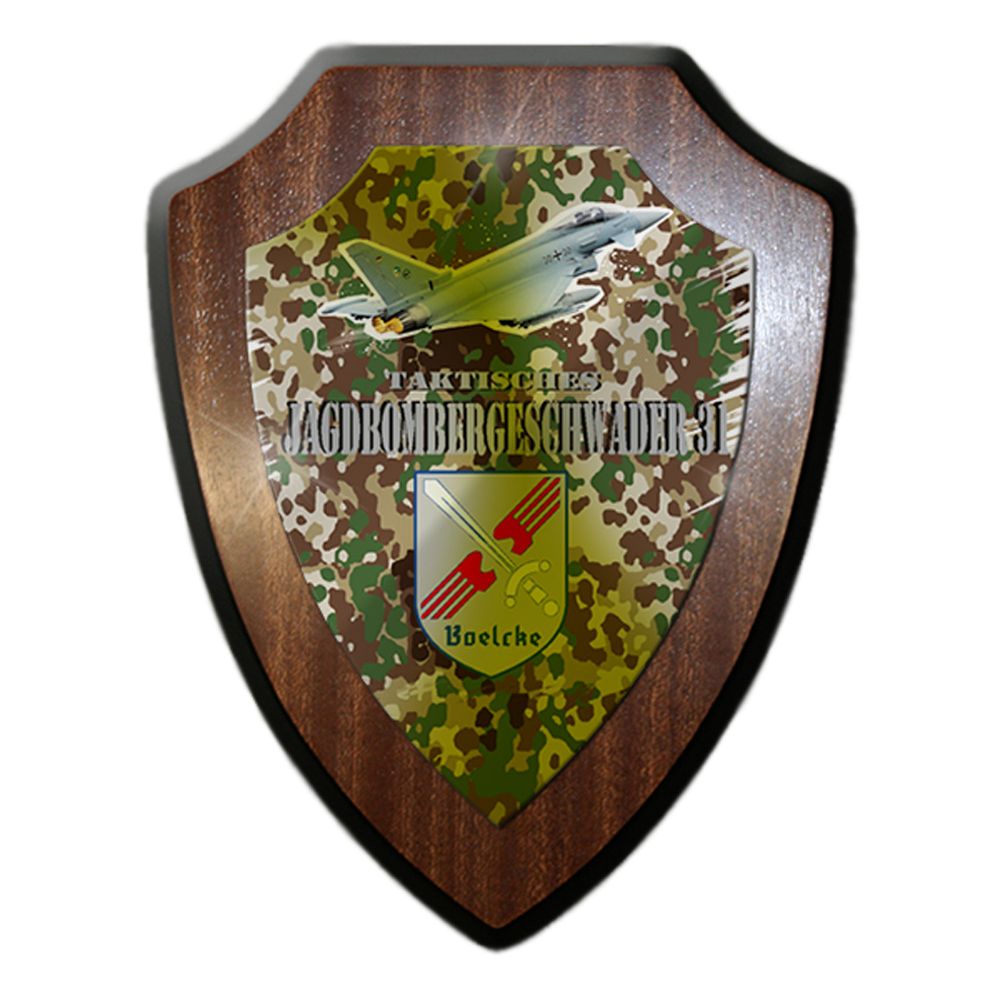 Wappenschild Taktisches Jagdbombergeschwader 31 Boelcke Siegel Einheit #2320