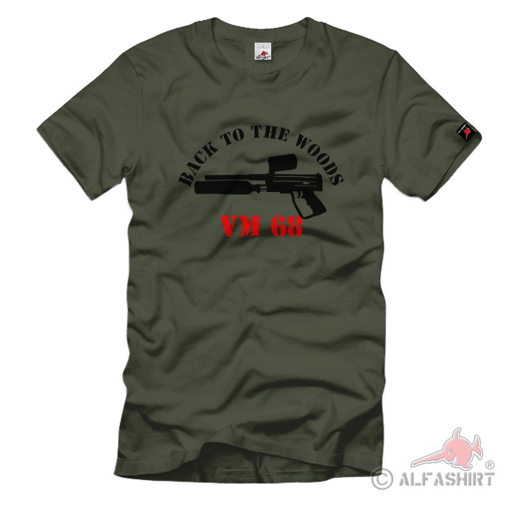 Back to the Woods VM68 Paintball Fun Shooting T Shirt #114