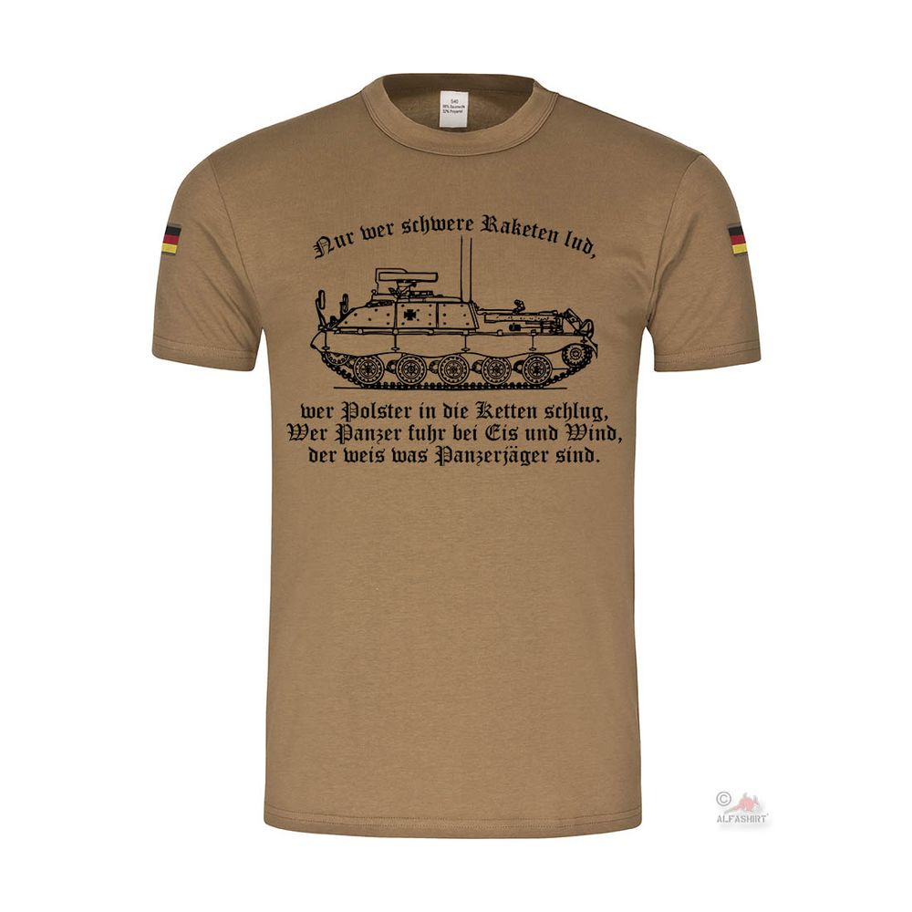 BW Tropen Deutscher Panzerjäger Spruch Rakete BW Kompanie Reservist PzJg #30369