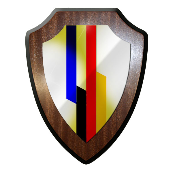 Wappenschild - Deutsch Französische Brigade Brig Eurocorps Emblem #8835