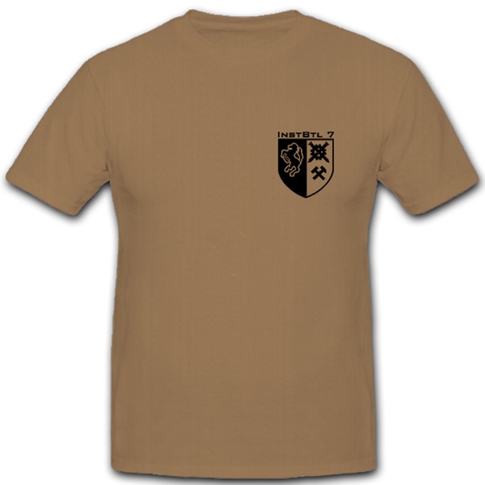 InstBtl 7 Logistikbataillon Instandsetzungsbataillon Bundeswehr - T Shirt #5505
