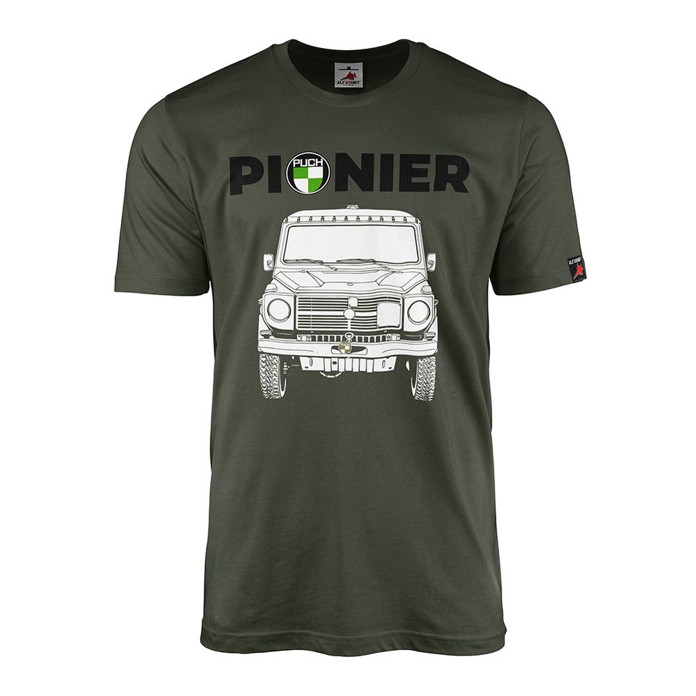 T-Shirt Puch 230 Wolf Pionier Österreich Graz Geländewagen Heer Truppe #42634