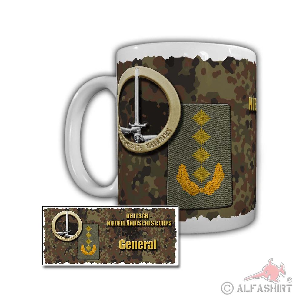 Mug DEU-NED Corps General Nederlandse krijgsmacht Koninklijke Landmacht # 29464