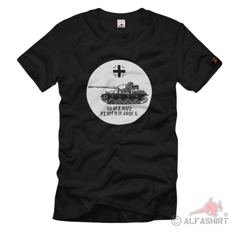 Militär Wh Fahrzeug Geschütz Einheit Wk SdKfz 161 2 Pzkpfw IV T Shirt #2335