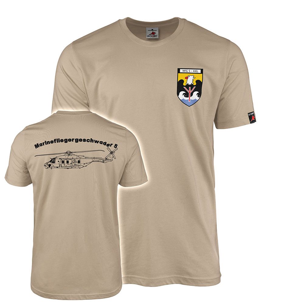 T-Shirt MFG Marineflieger­geschwader 5 Rettung Hubschrauber Helikopter #46813