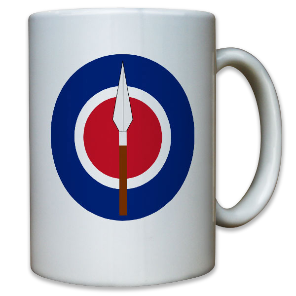 Royal Rhodesian Air Force Luftwaffe Afrika Armee Militär Wappen - Tasse #10290 t