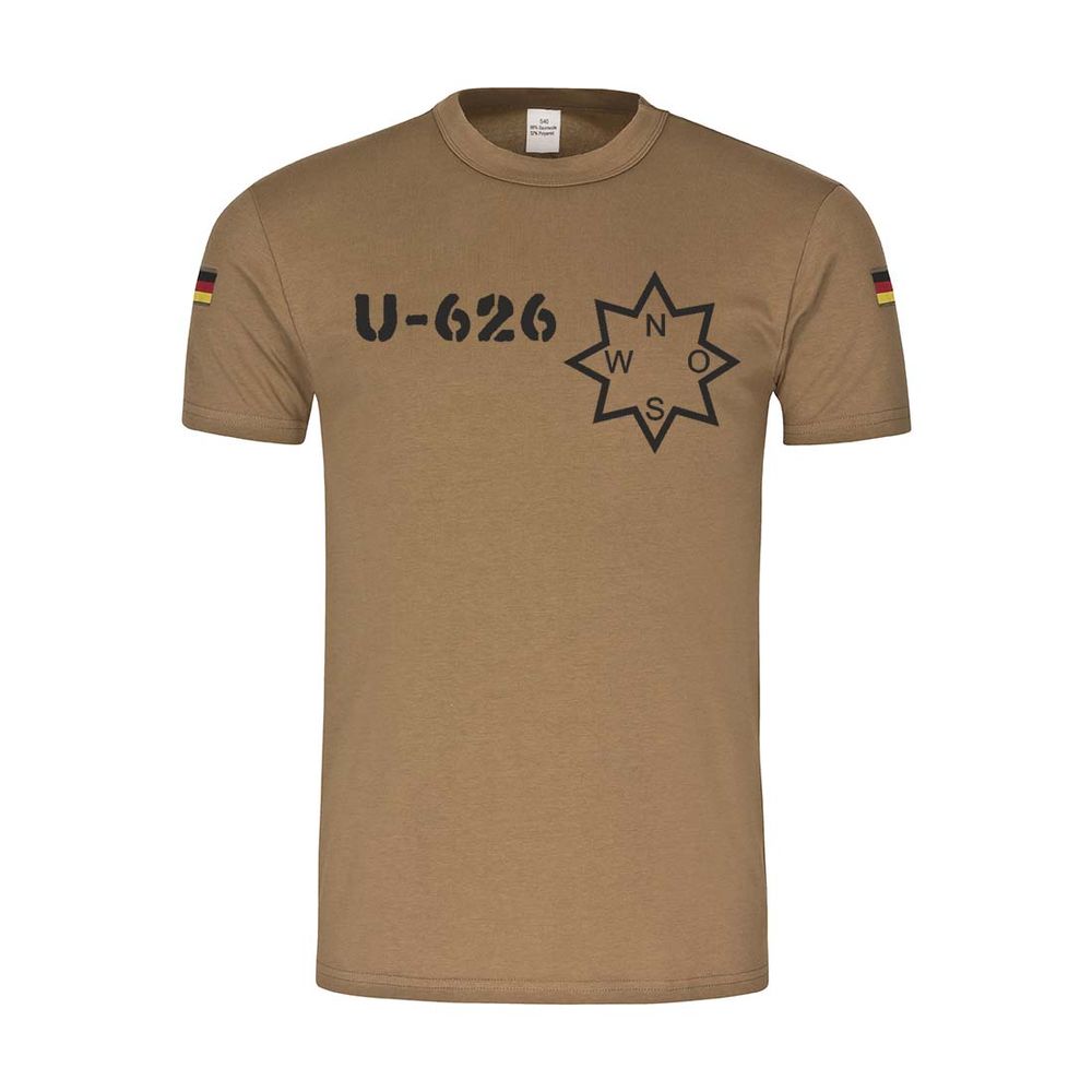 BW Tropen UBoot 626 Untersee Marine Schlachtschiff VII C Einheit - T Shirt#33302